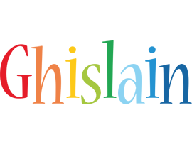 Ghislain birthday logo