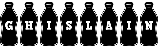 Ghislain bottle logo