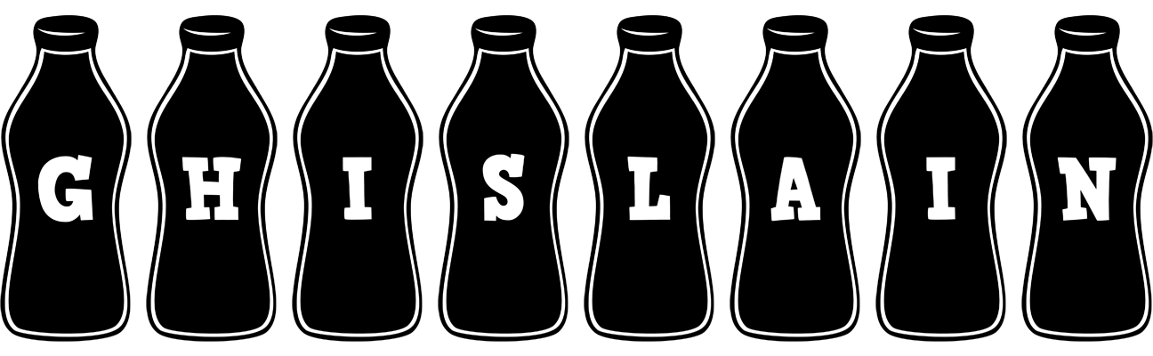 Ghislain bottle logo