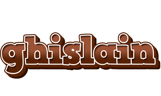 Ghislain brownie logo