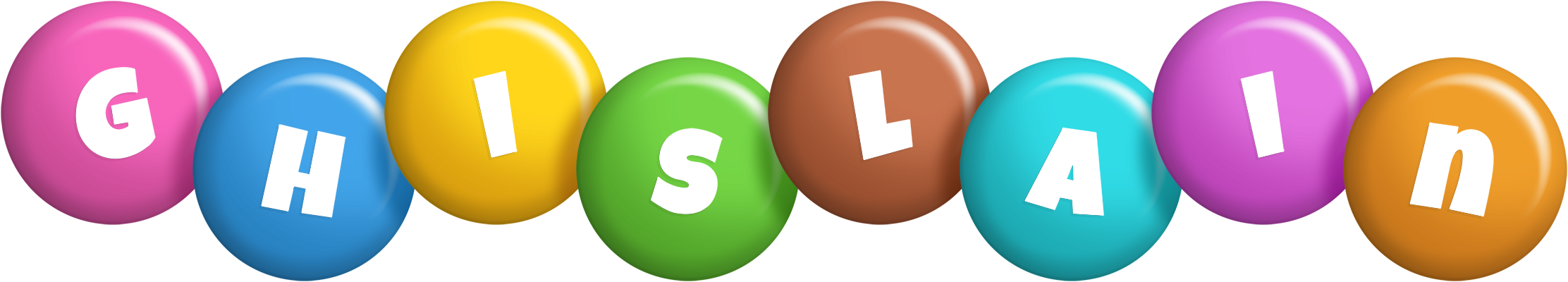 Ghislain candy logo