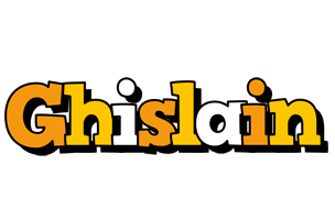 Ghislain cartoon logo