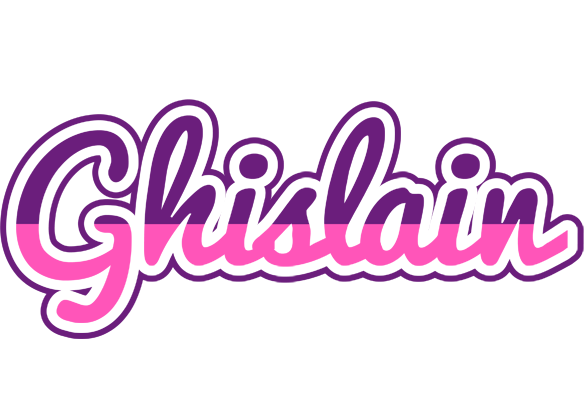 Ghislain cheerful logo