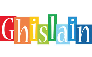 Ghislain colors logo