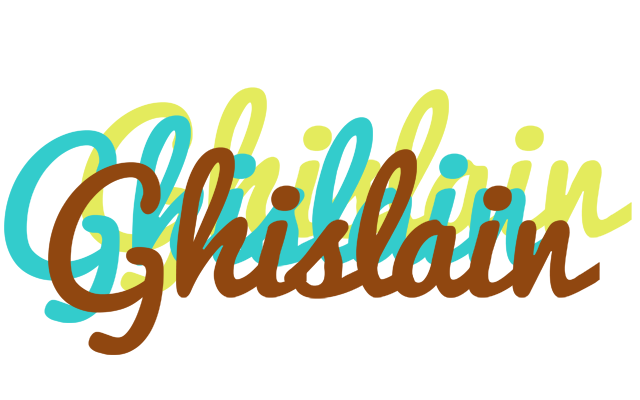 Ghislain cupcake logo