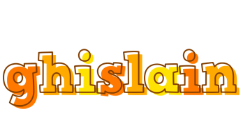 Ghislain desert logo