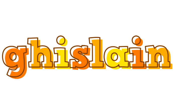Ghislain desert logo