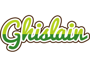 Ghislain golfing logo