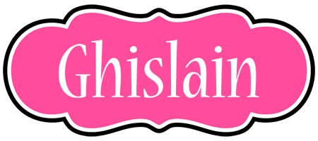 Ghislain invitation logo