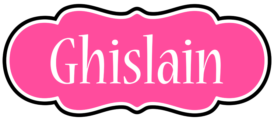 Ghislain invitation logo