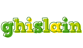 Ghislain juice logo