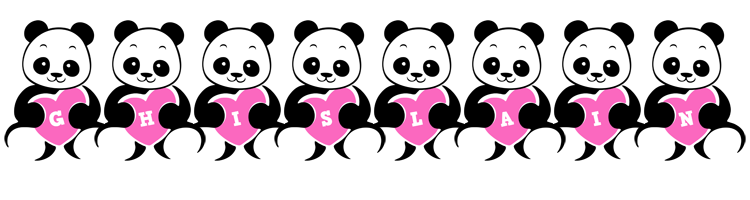 Ghislain love-panda logo