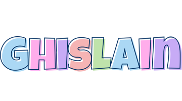 Ghislain pastel logo
