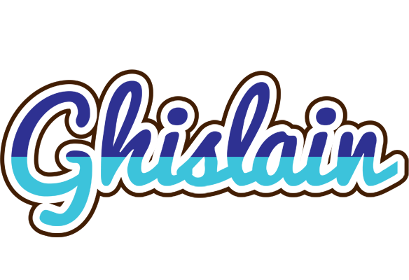 Ghislain raining logo