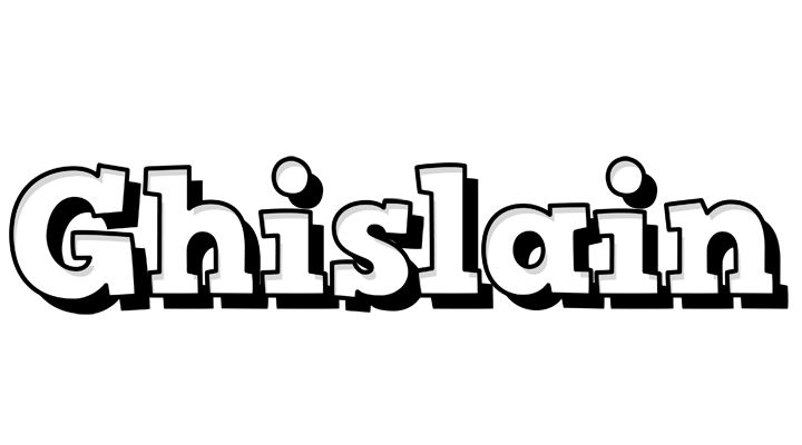 Ghislain snowing logo