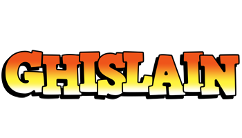 Ghislain sunset logo