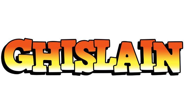 Ghislain sunset logo