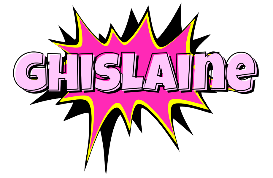 Ghislaine badabing logo
