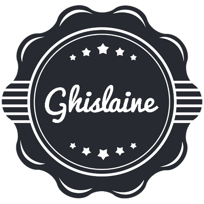 Ghislaine badge logo
