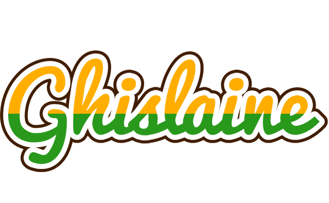 Ghislaine banana logo