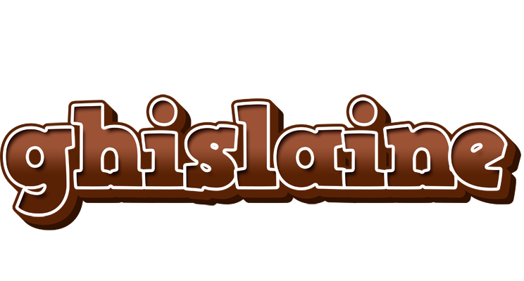 Ghislaine brownie logo