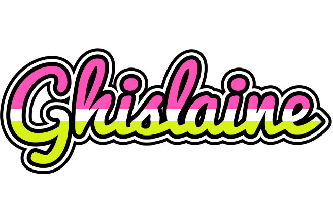 Ghislaine candies logo