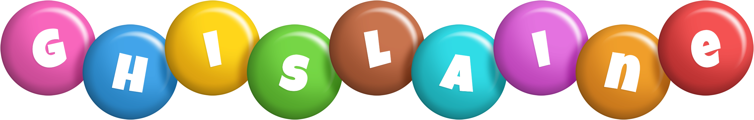 Ghislaine candy logo