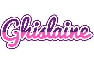 Ghislaine cheerful logo