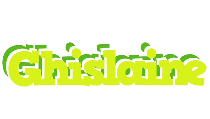 Ghislaine citrus logo
