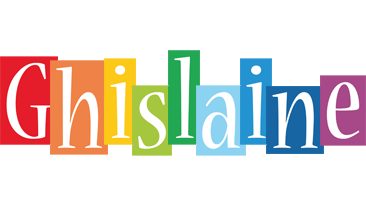 Ghislaine colors logo