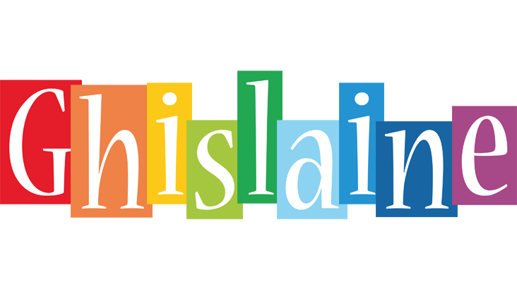 Ghislaine colors logo