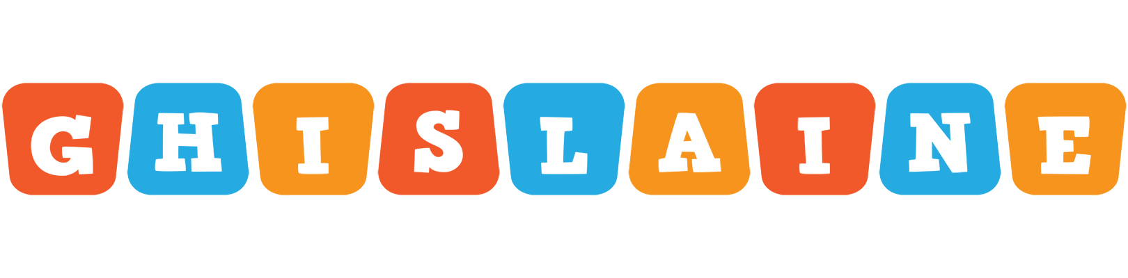Ghislaine comics logo