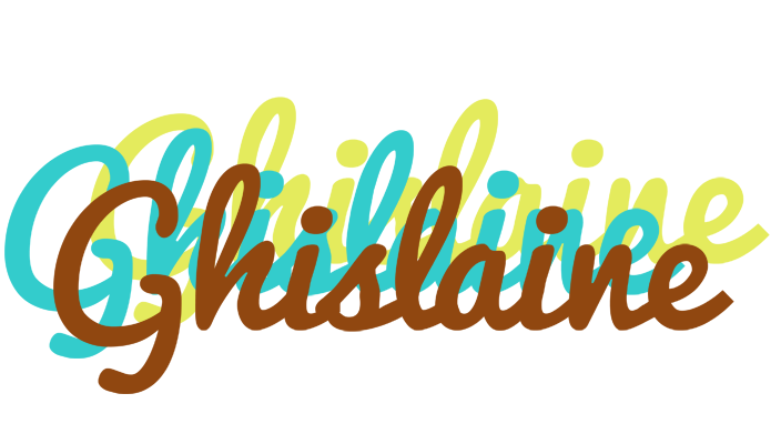 Ghislaine cupcake logo