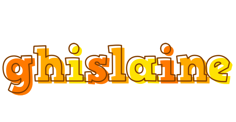 Ghislaine desert logo