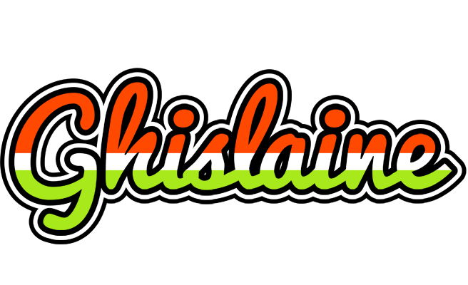 Ghislaine exotic logo