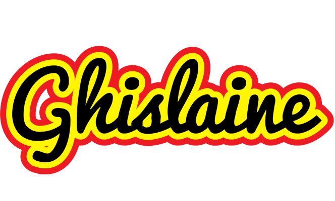 Ghislaine flaming logo