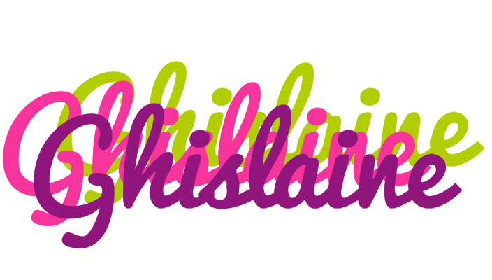 Ghislaine flowers logo