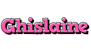 Ghislaine girlish logo