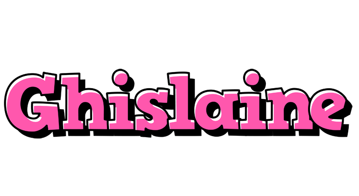 Ghislaine girlish logo