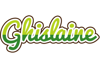 Ghislaine golfing logo