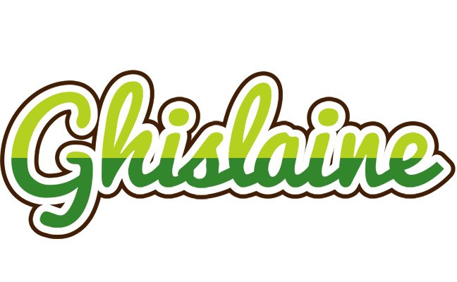 Ghislaine golfing logo