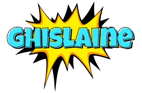 Ghislaine indycar logo