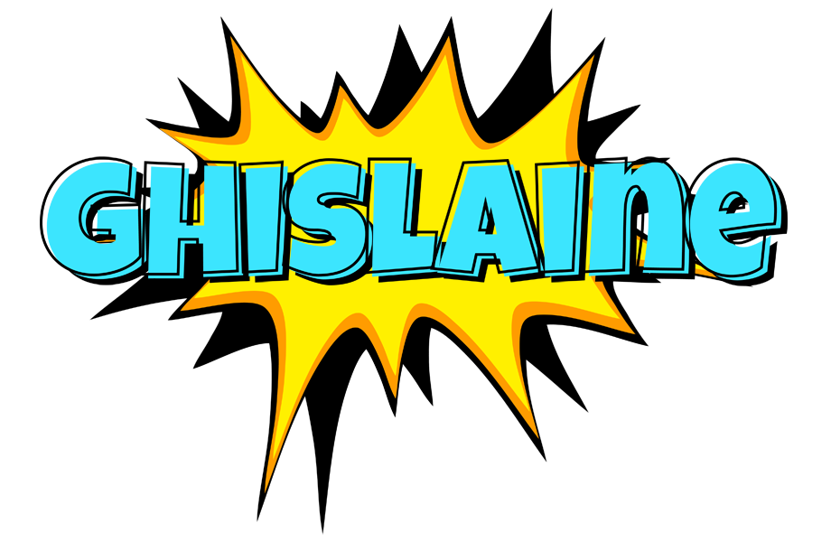 Ghislaine indycar logo
