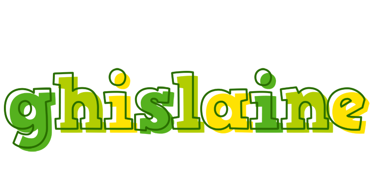 Ghislaine juice logo
