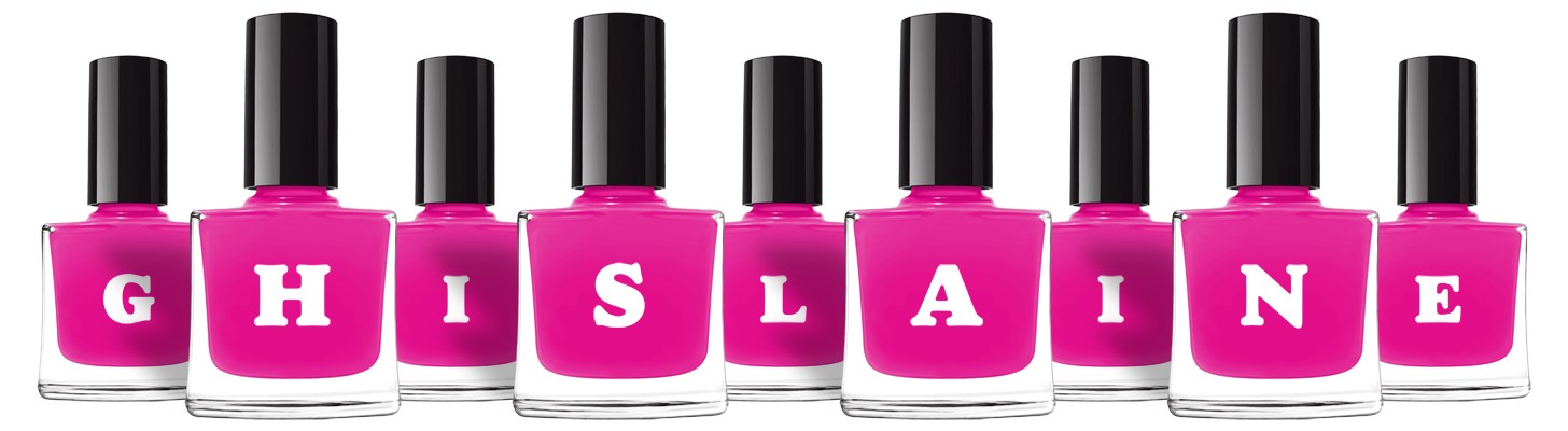 Ghislaine nails logo