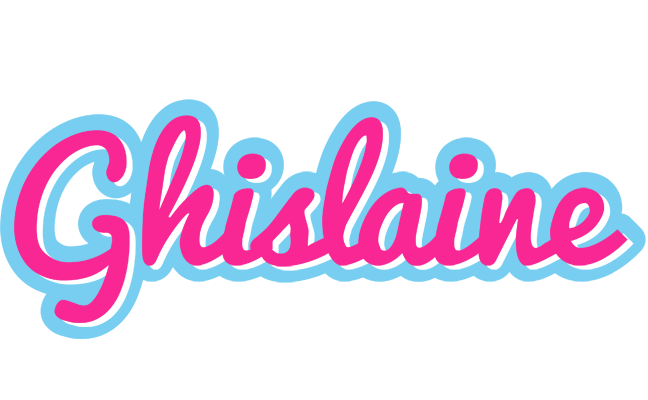 Ghislaine popstar logo