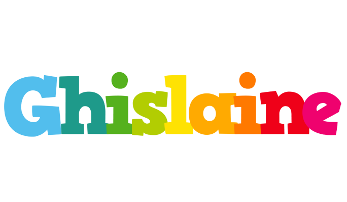 Ghislaine rainbows logo