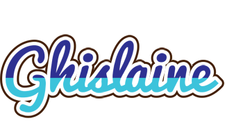 Ghislaine raining logo