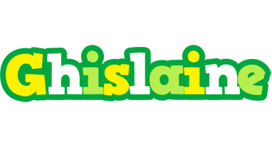 Ghislaine soccer logo