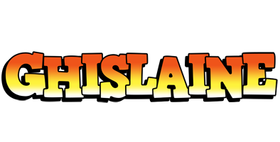 Ghislaine sunset logo